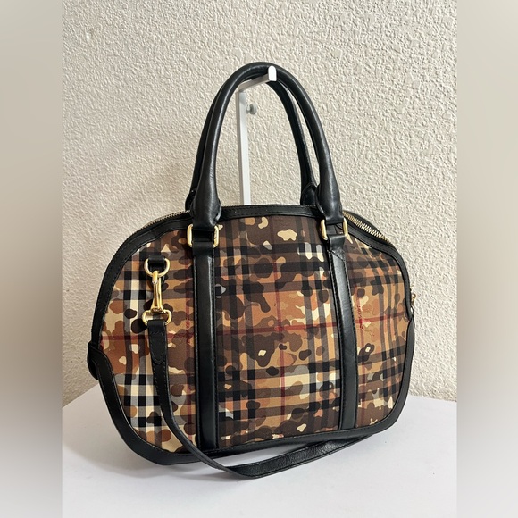 Burberry Camouflage check orchard bag - Picture 2 of 14